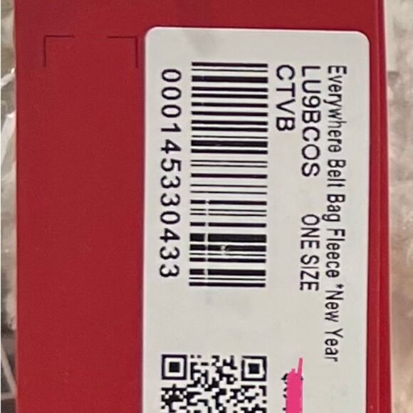 NWT Lululemon Athletica Lunar New Year Everywhere Belt Bag Fleece RARE Edition - Picture 7 of 7